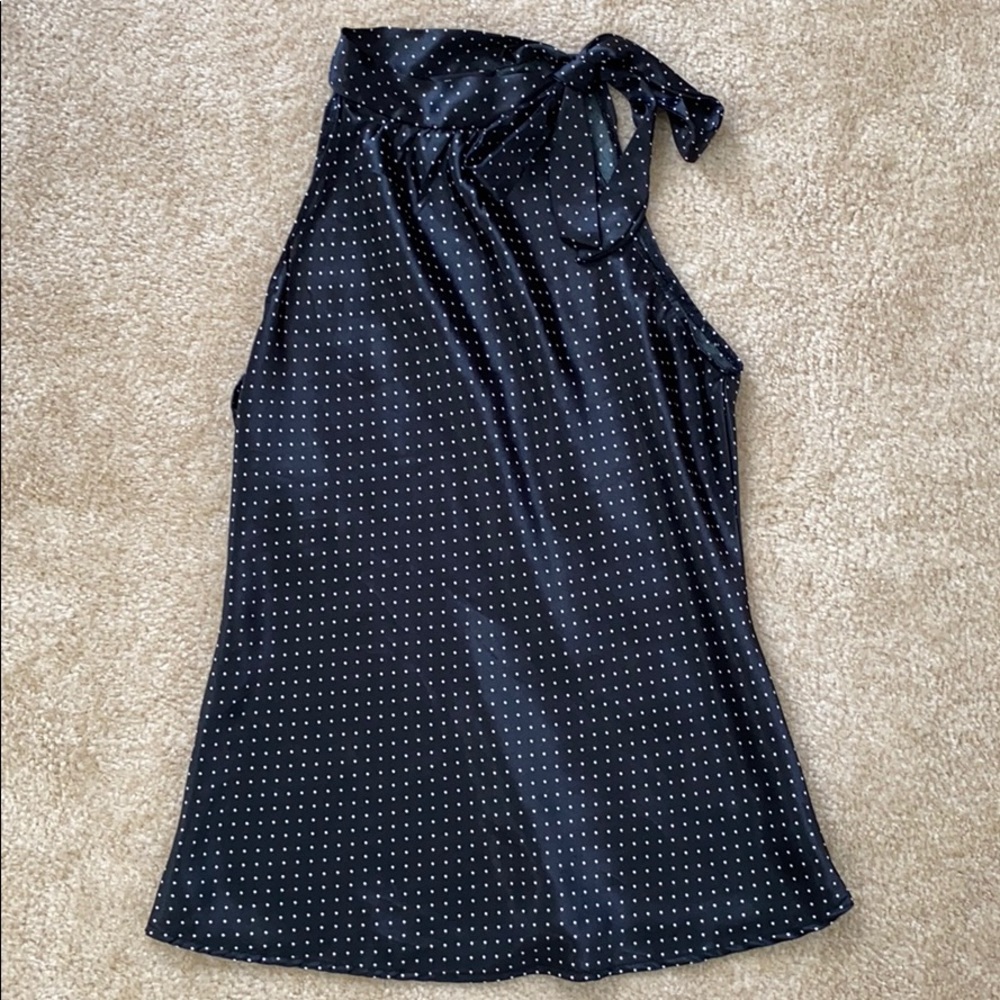 Large Silky High Neck Tank